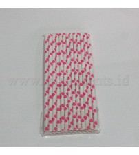 PAPERSTRAW POLKA PINK